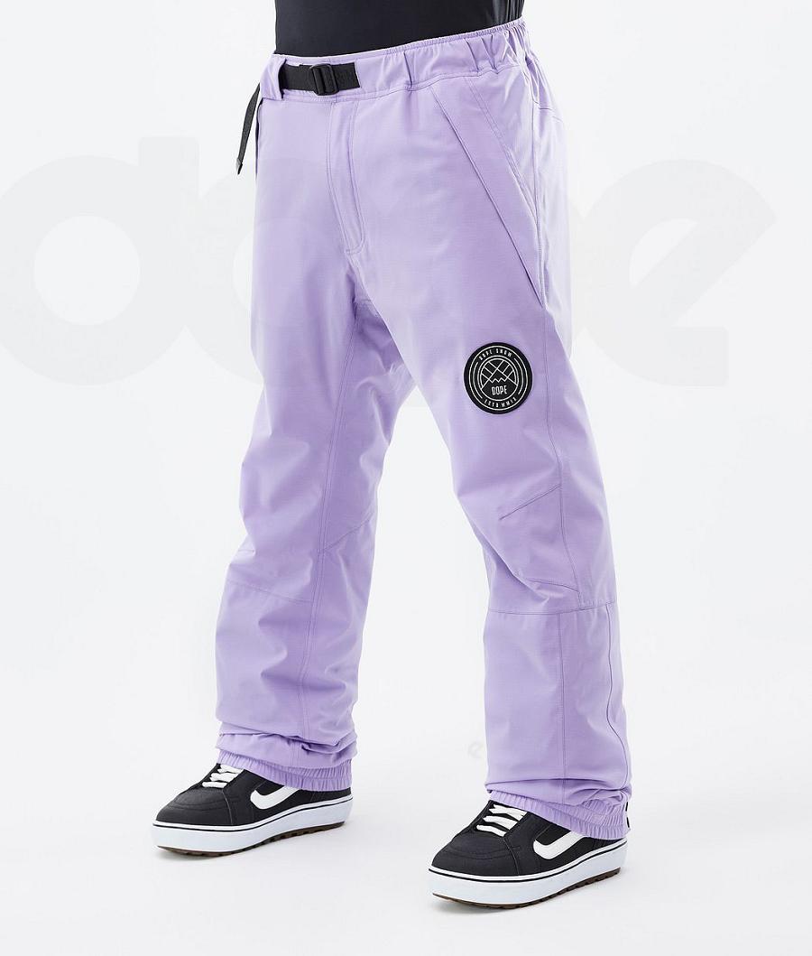 Dope Blizzard Uomo Pantaloni Snowboard Viola | ITWY2558