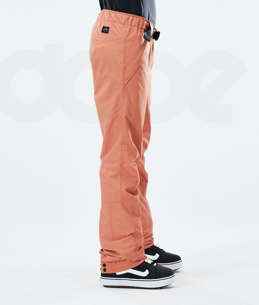 Dope Blizzard W 2021 Donna Pantaloni Snowboard Arancioni | ITEX3248