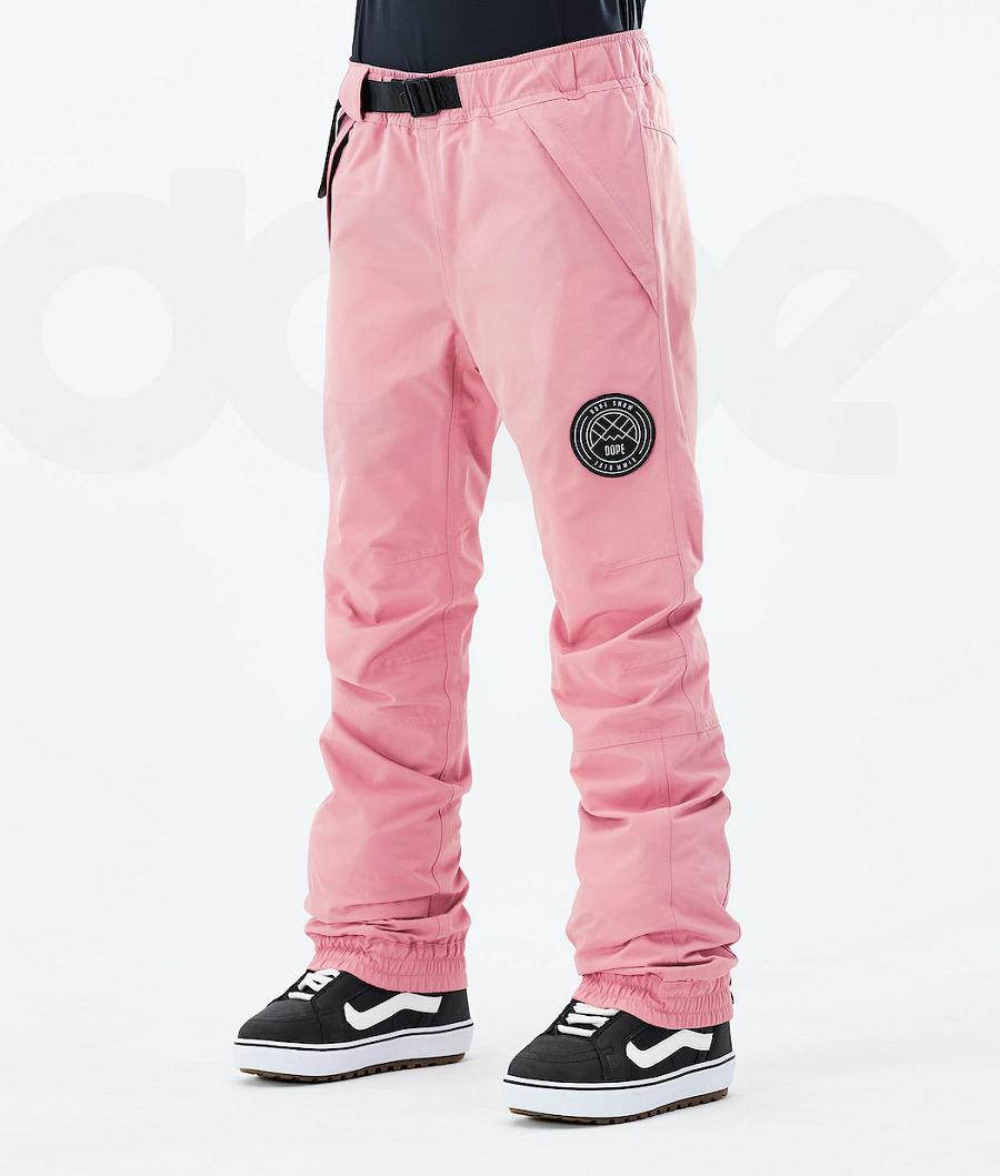 Dope Blizzard W 2021 Donna Pantaloni Snowboard Rosa | ITYU3245