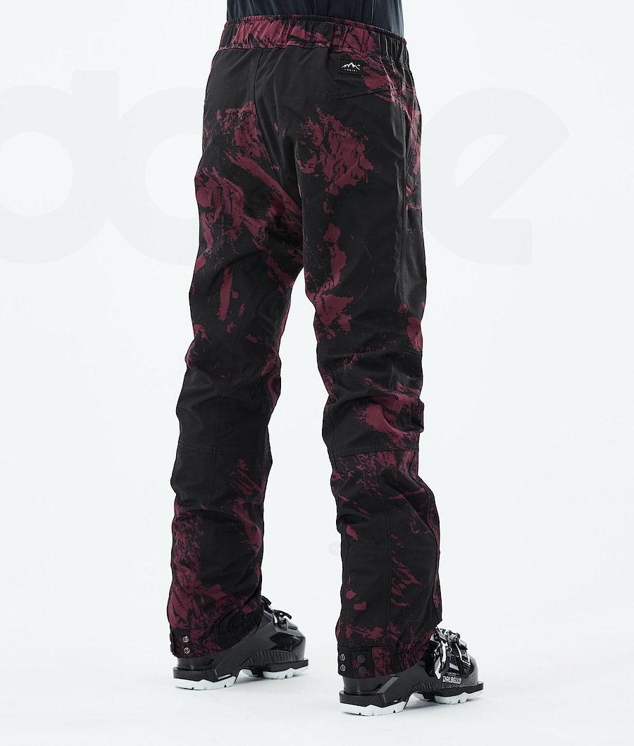 Dope Blizzard W 2021 Paint Donna Pantaloni Da Sci Bordeaux | ITIS3314