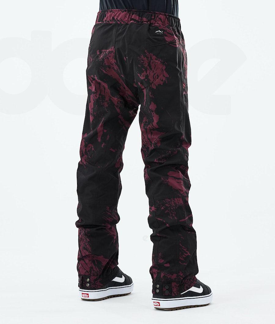 Dope Blizzard W 2021 Paint Donna Pantaloni Snowboard Bordeaux | ITNB3252