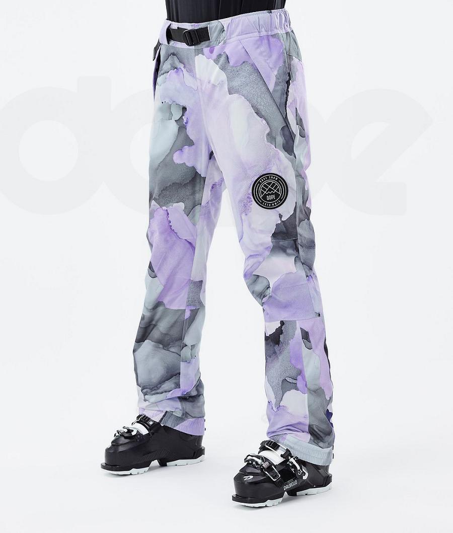 Dope Blizzard W Blot Donna Pantaloni Da Sci Viola | ITYU3316