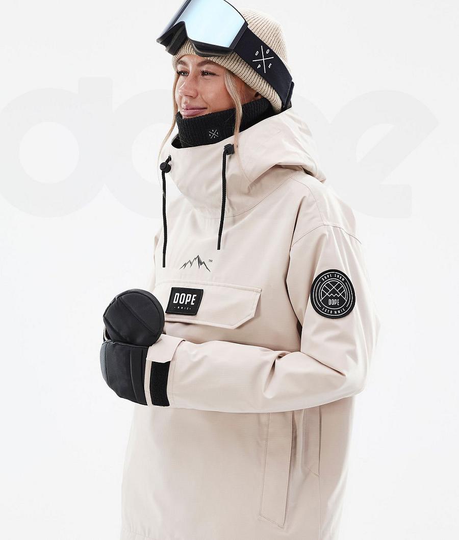 Dope Blizzard W Donna Giacche Snowboard Beige | ITJJ3454