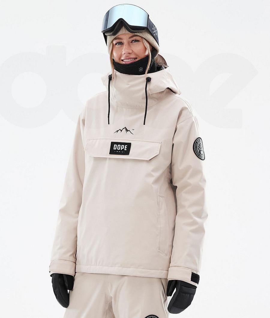 Dope Blizzard W Donna Giacche Snowboard Beige | ITJJ3454