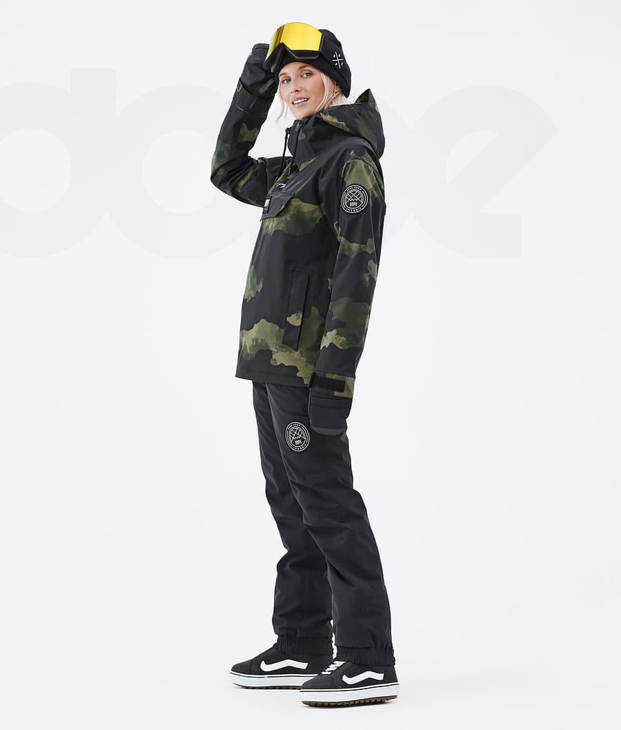 Dope Blizzard W Donna Giacche Snowboard Verdi Camouflage | ITLH3452