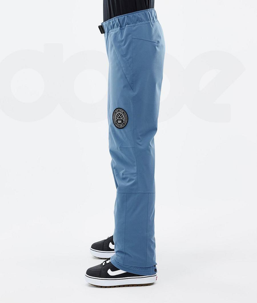 Dope Blizzard W Donna Pantaloni Snowboard Blu Grigie | ITOR3242