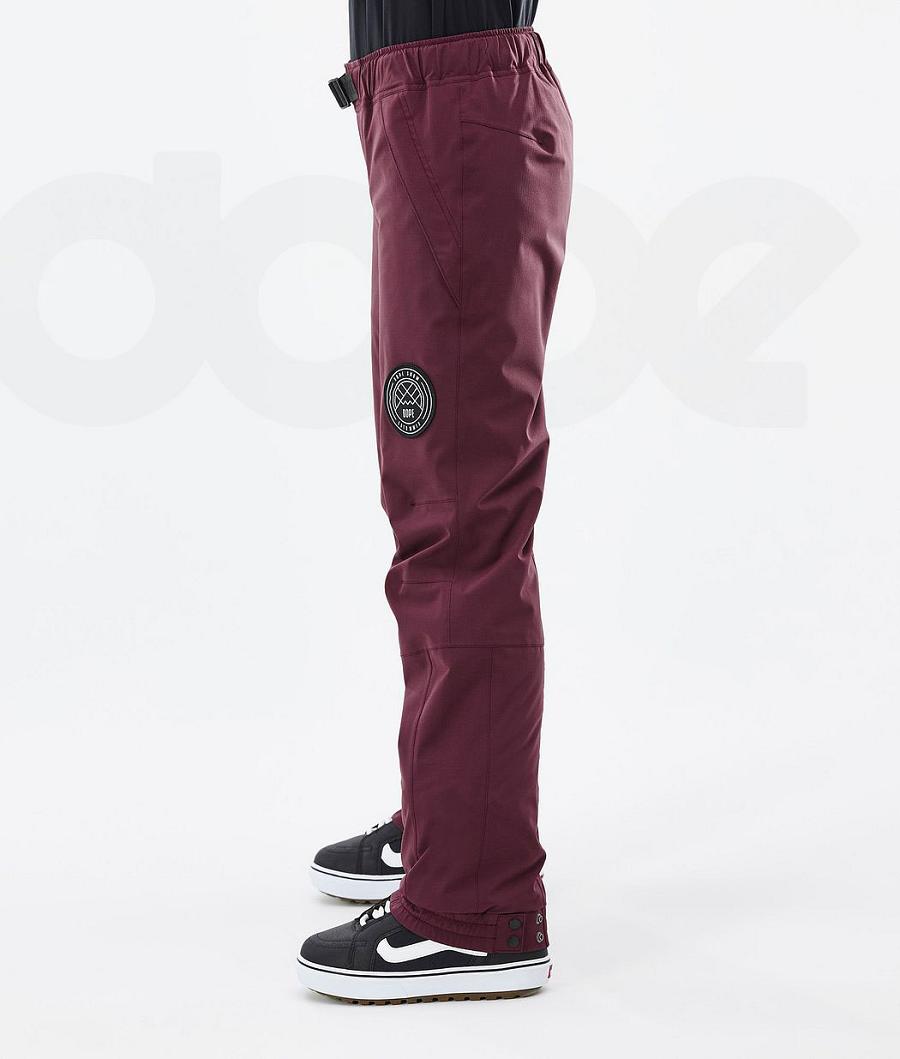 Dope Blizzard W Donna Pantaloni Snowboard Bordeaux | ITSO3239