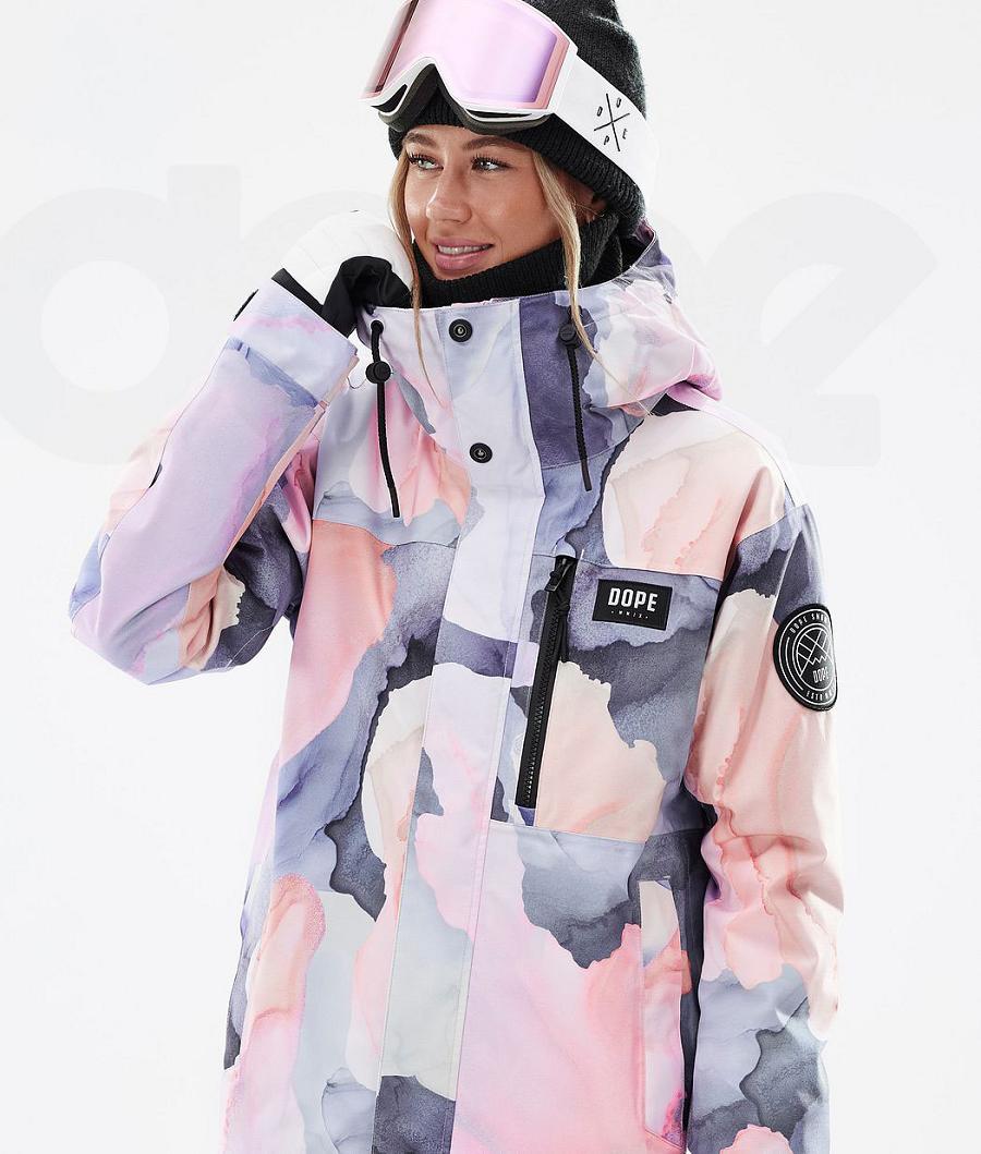 Dope Blizzard W Full Zip Blot Donna Giacche Snowboard Arancioni | ITRW3468