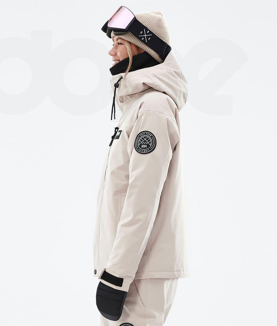 Dope Blizzard W Full Zip Donna Giacche Da Sci Marroni | ITDN3633