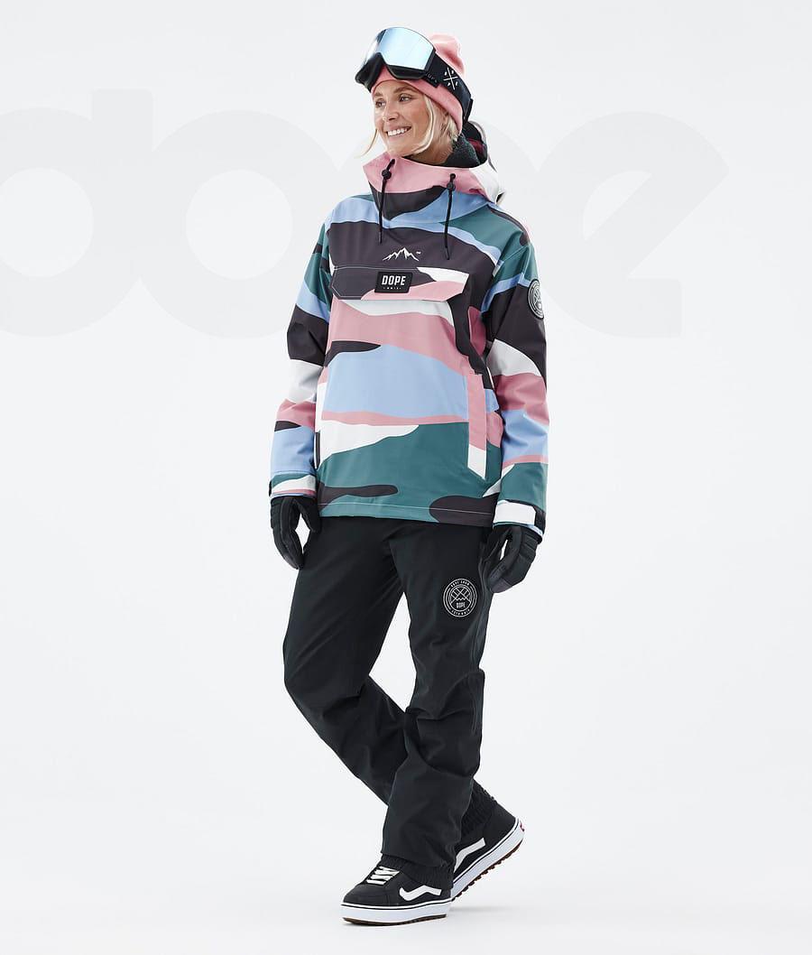 Dope Blizzard W Shards Donna Giacche Snowboard Corallo Blu Rosa | ITGL3475