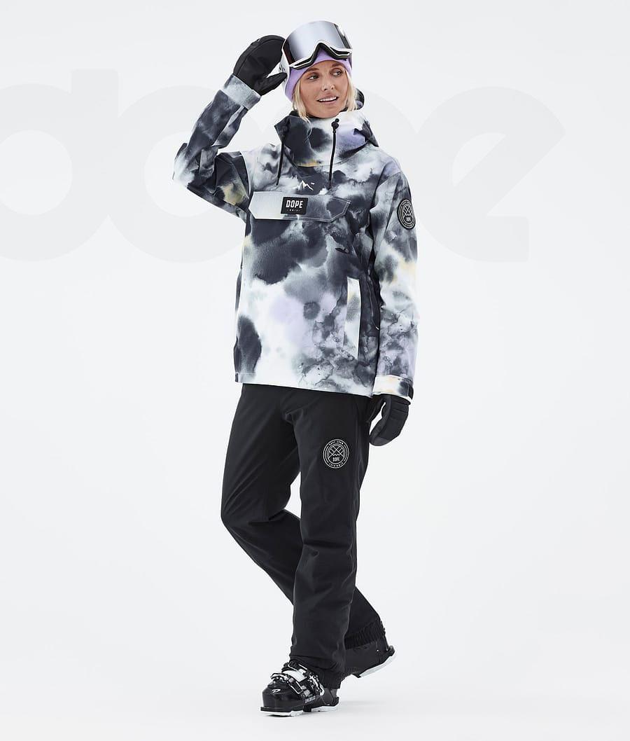 Dope Blizzard W Tiedye Donna Giacche Da Sci Nere Viola | ITYU3647