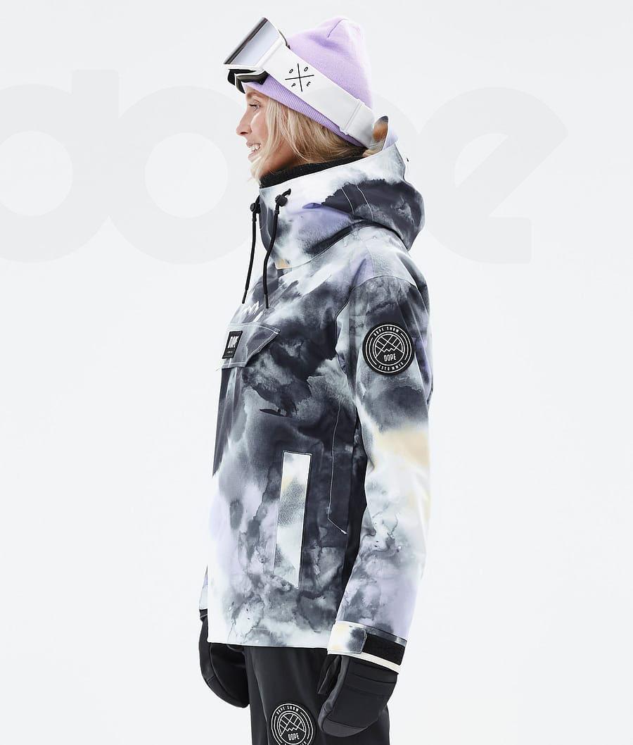 Dope Blizzard W Tiedye Donna Giacche Da Sci Nere Viola | ITYU3647