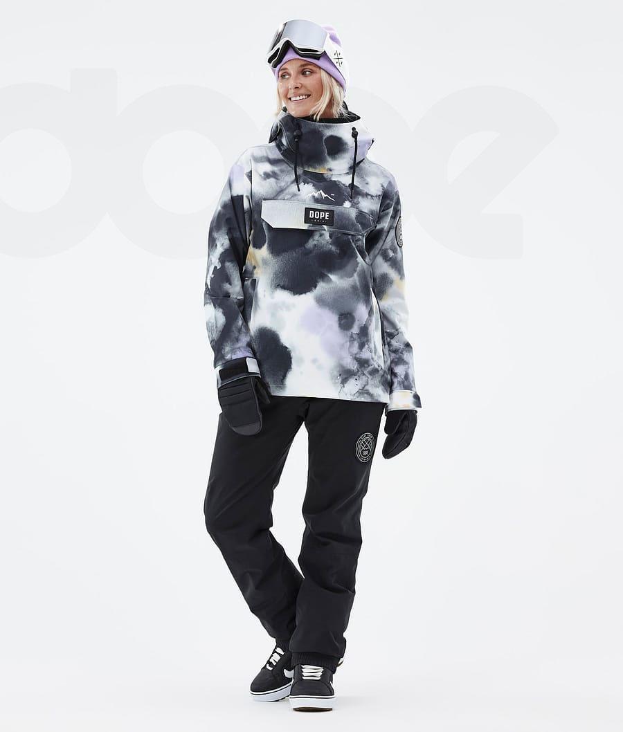 Dope Blizzard W Tiedye Donna Giacche Snowboard Nere Viola | ITSO3478