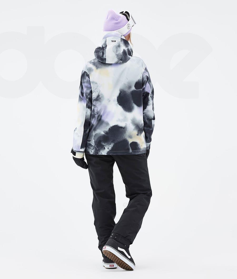 Dope Blizzard W Tiedye Donna Giacche Snowboard Nere Viola | ITSO3478