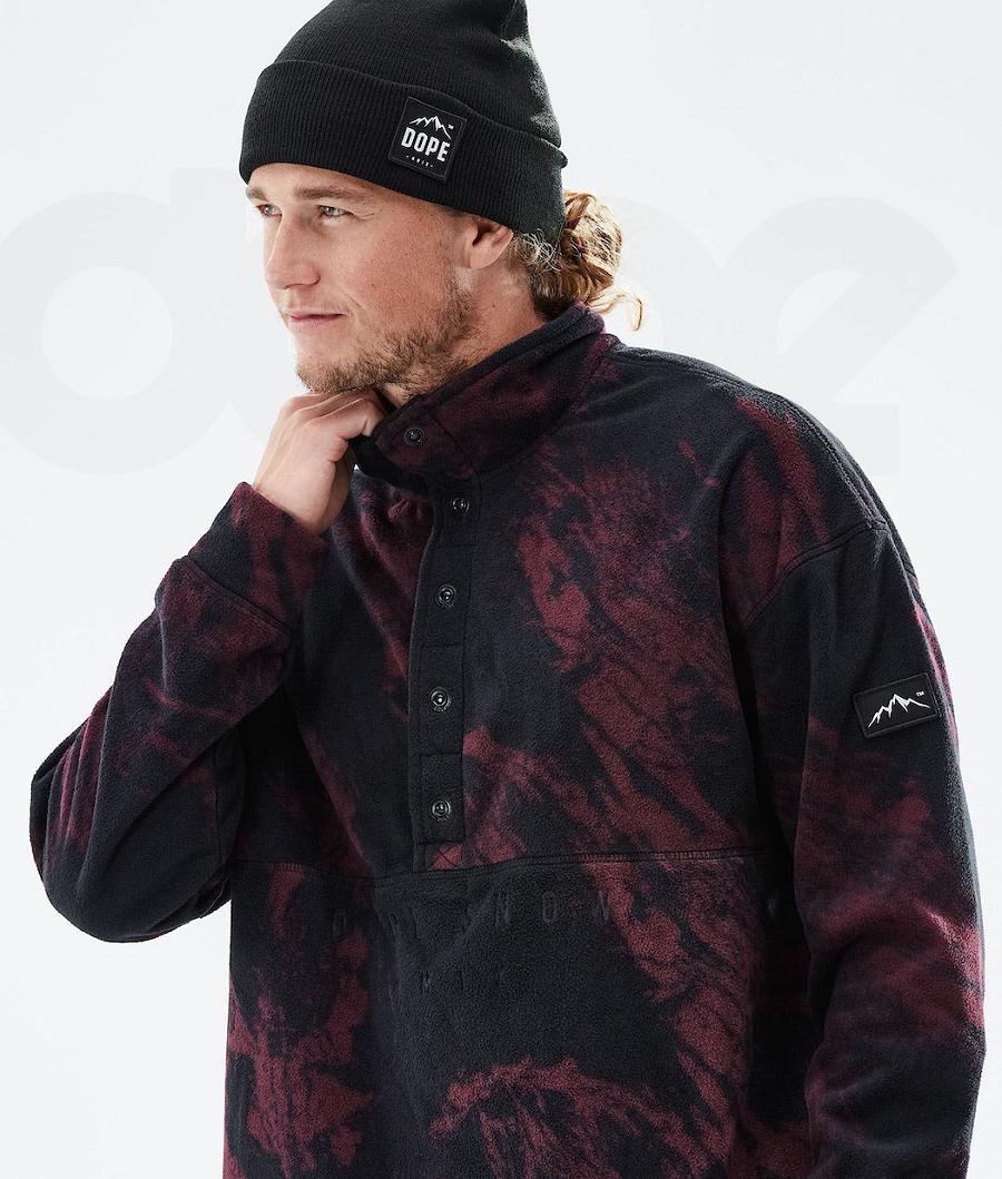 Dope Comfy 2021 Paint Uomo Pile Bordeaux | ITYU3032