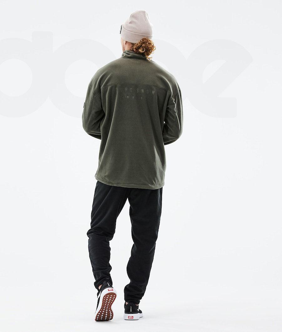 Dope Comfy 2021 Uomo Pile Verde Oliva Verdi | ITIS3030