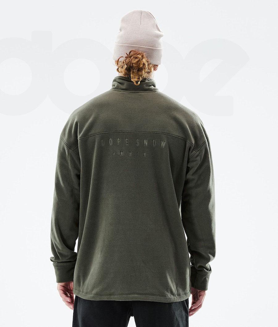 Dope Comfy 2021 Uomo Pile Verde Oliva Verdi | ITIS3030