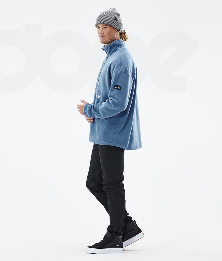 Dope Comfy Uomo Pile Blu Grigie | ITOR3029