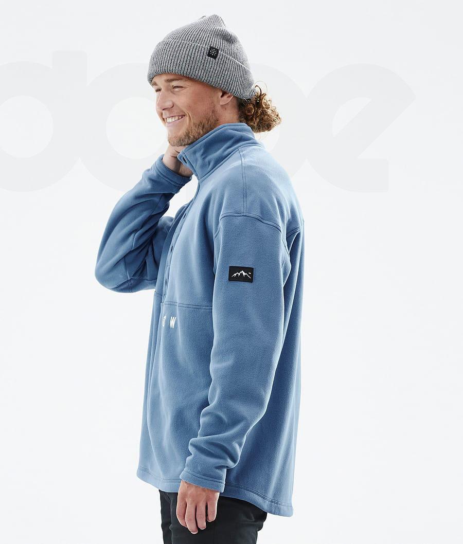 Dope Comfy Uomo Pile Blu Grigie | ITOR3029