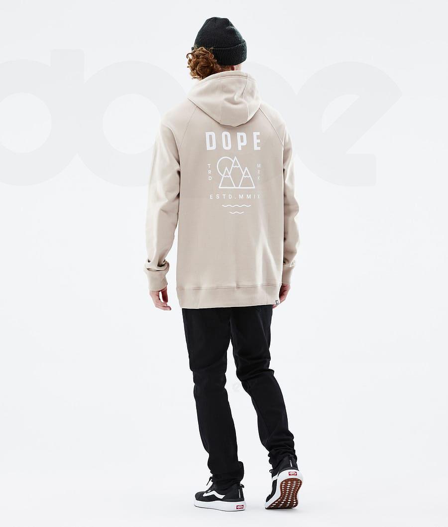 Dope Common Summit Uomo Felpa Con Cappuccio Marroni | ITWY3010