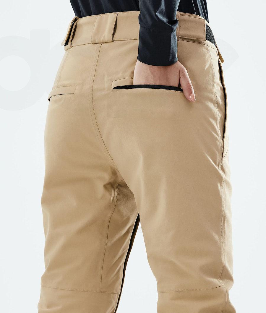 Dope Con W 2021 Donna Pantaloni Da Sci Khaki | ITXF3327