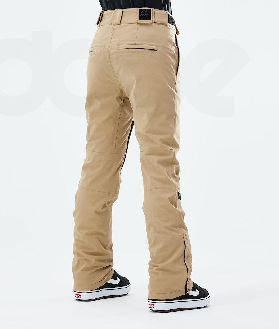 Dope Con W 2021 Donna Pantaloni Snowboard Khaki | ITGL3263