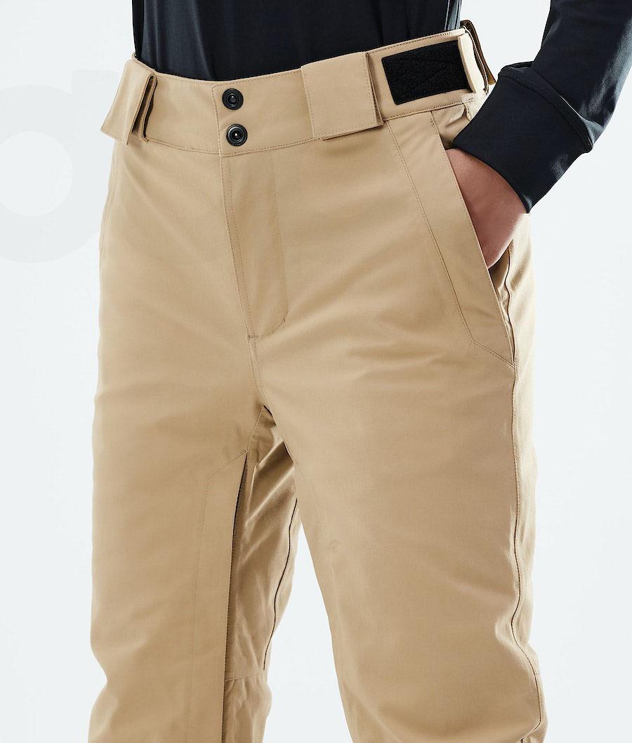 Dope Con W 2021 Donna Pantaloni Snowboard Khaki | ITGL3263