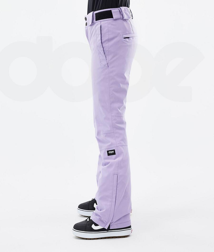 Dope Con W Faded Donna Pantaloni Snowboard Viola | ITFM3264