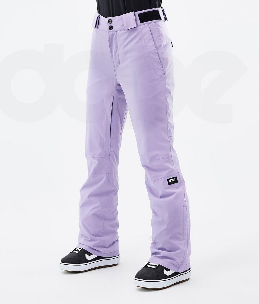 Dope Con W Faded Donna Pantaloni Snowboard Viola | ITFM3264