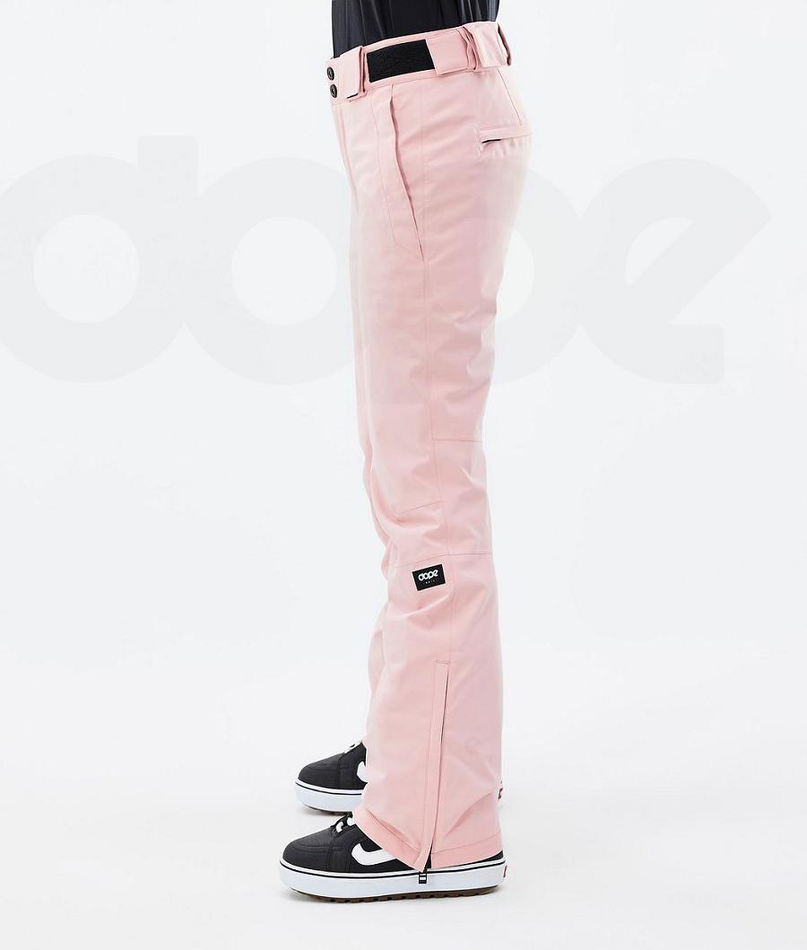 Dope Con W Soft Donna Pantaloni Snowboard Rosa | ITSO3266