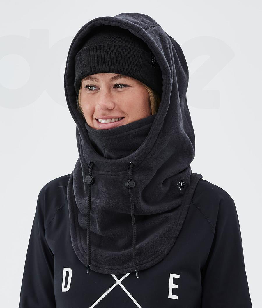 Dope Cozy Hood II Uomo Mascherina Nere | ITYU3148