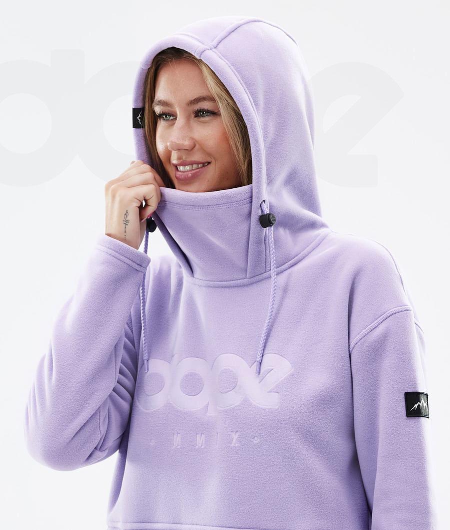 Dope Cozy II W Donna Pile Viola | ITXF3866