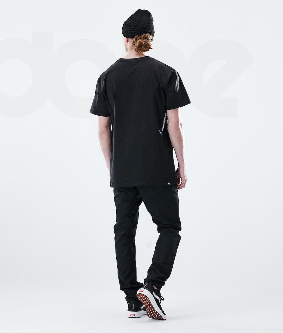 Dope Daily 2X-UP Uomo Magliette Nere | ITHK2977