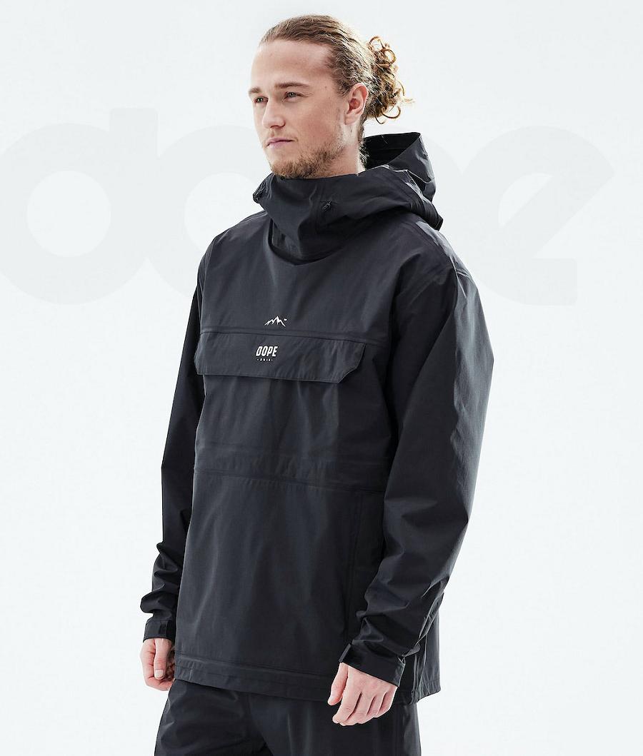 Dope Downpour Uomo Giacche Outdoor Nere | ITFM2696