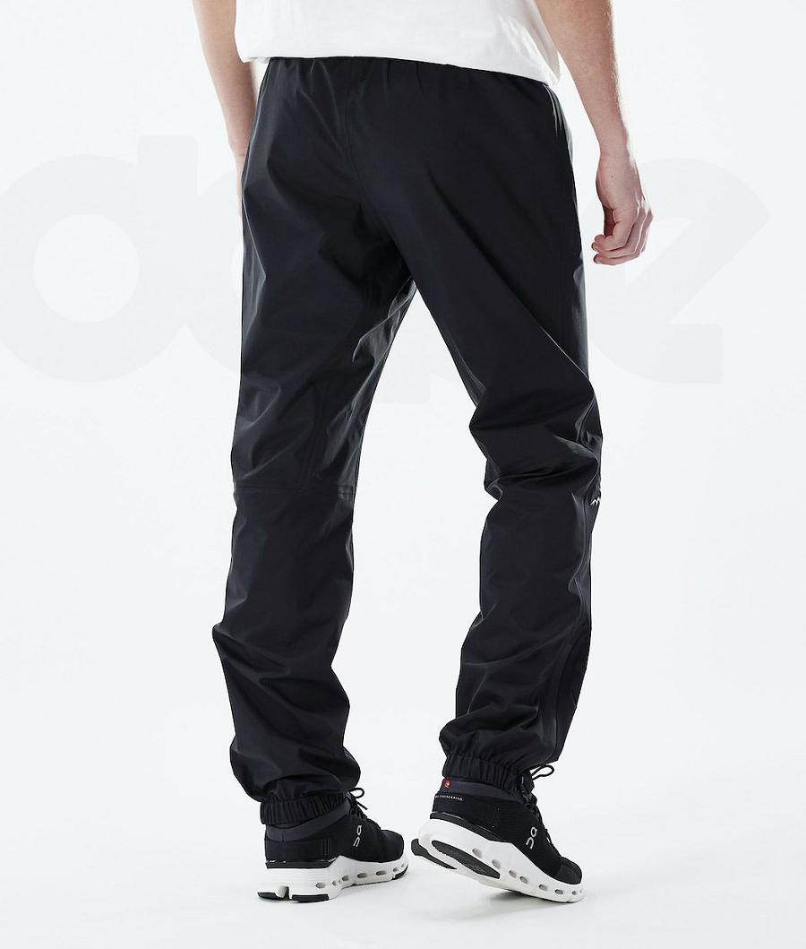 Dope Downpour Uomo Pantaloni Outdoor Nere | ITHK2667