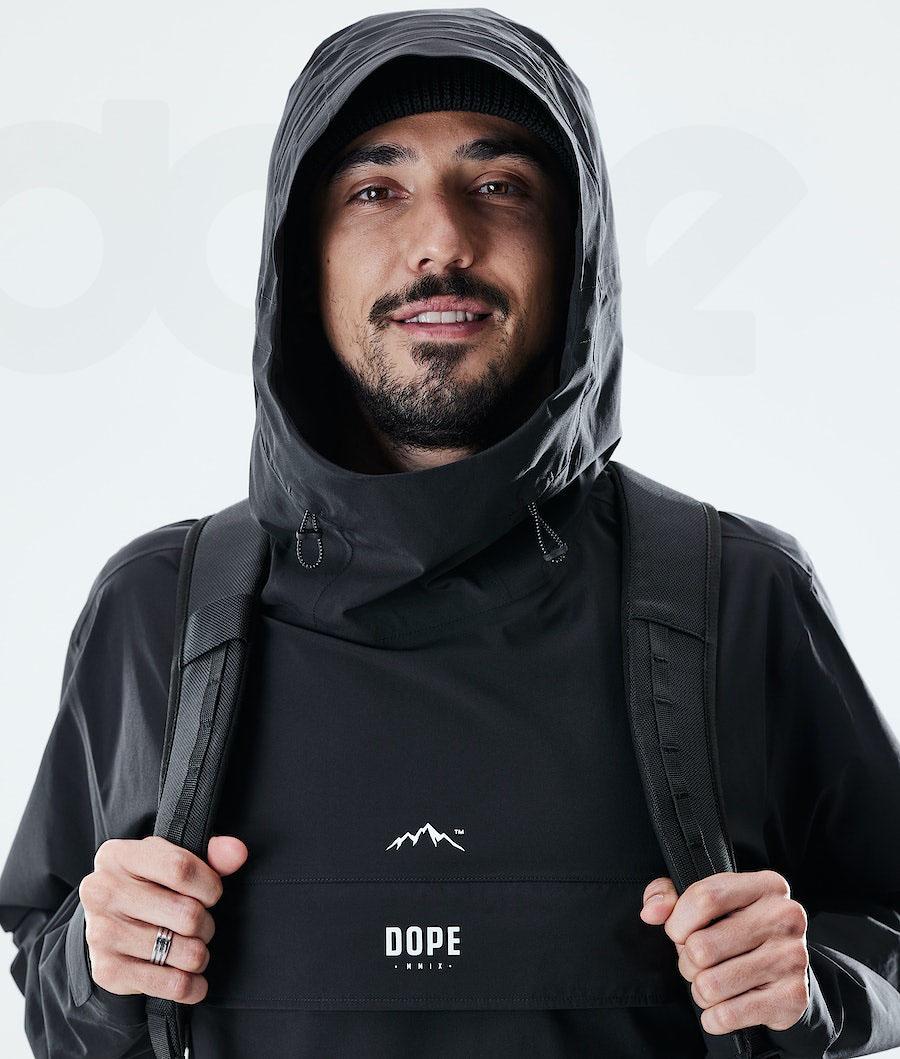 Dope Drizzard Uomo Giacche Outdoor Nere | ITSO2698