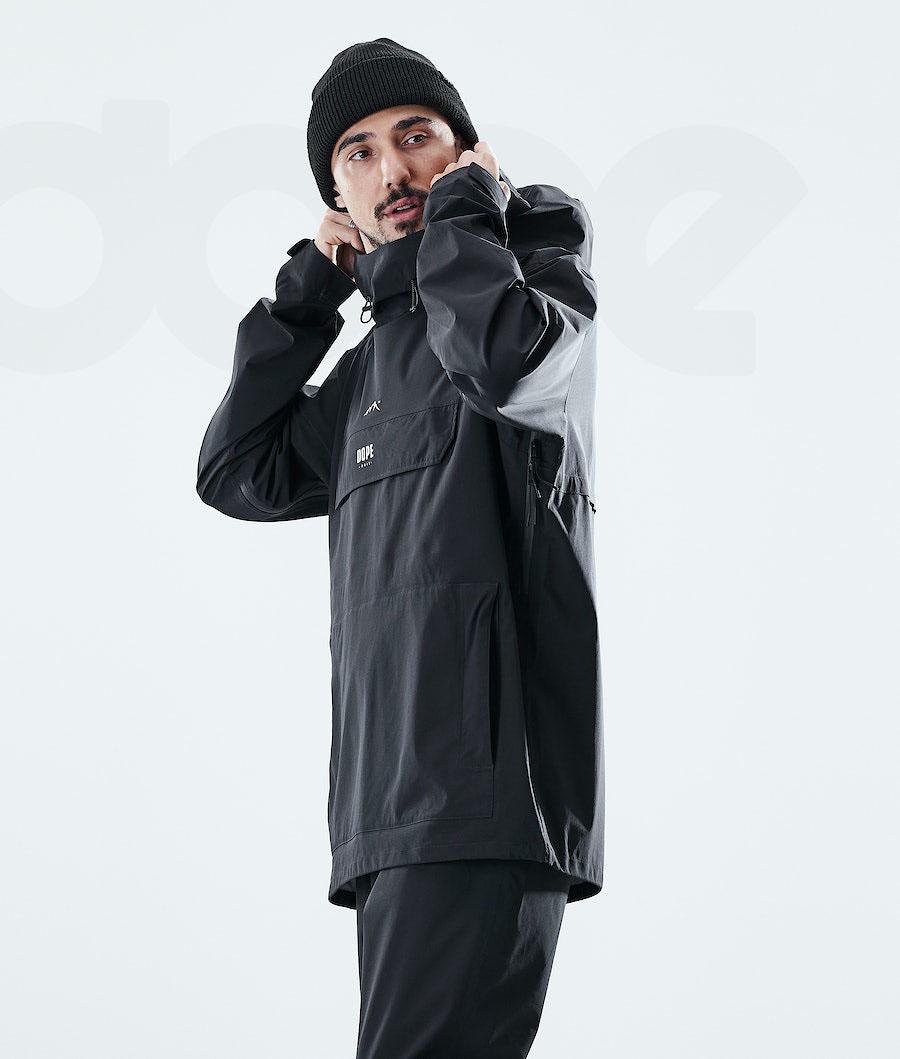 Dope Drizzard Uomo Giacche Outdoor Nere | ITSO2698