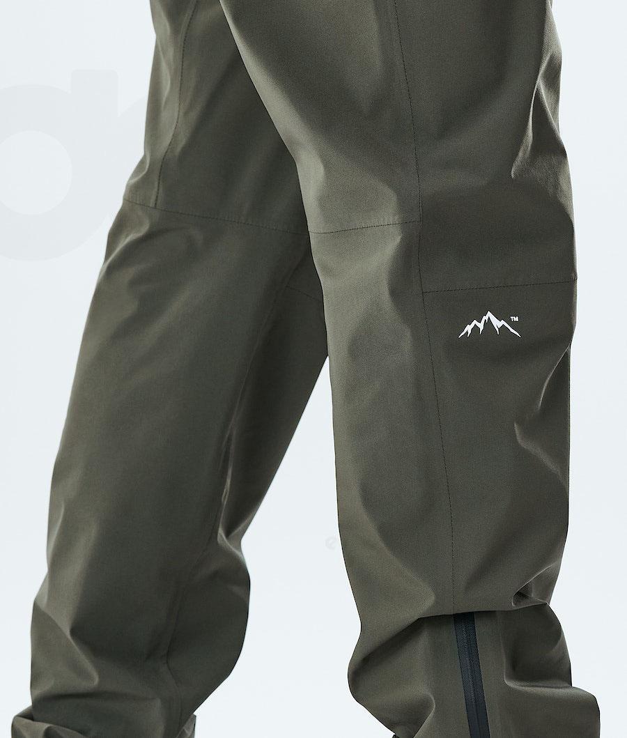 Dope Drizzard Uomo Pantaloni Outdoor Verde Oliva Verdi | ITFM2669