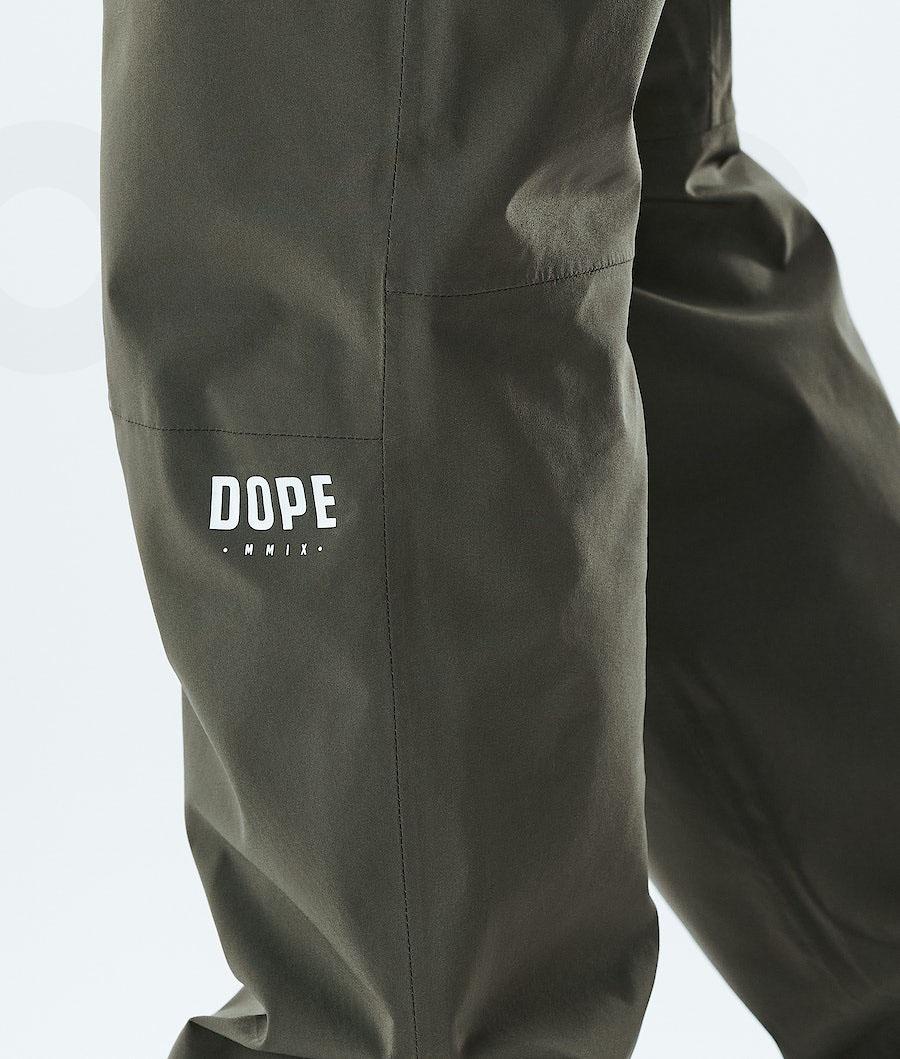 Dope Drizzard Uomo Pantaloni Outdoor Verde Oliva Verdi | ITFM2669