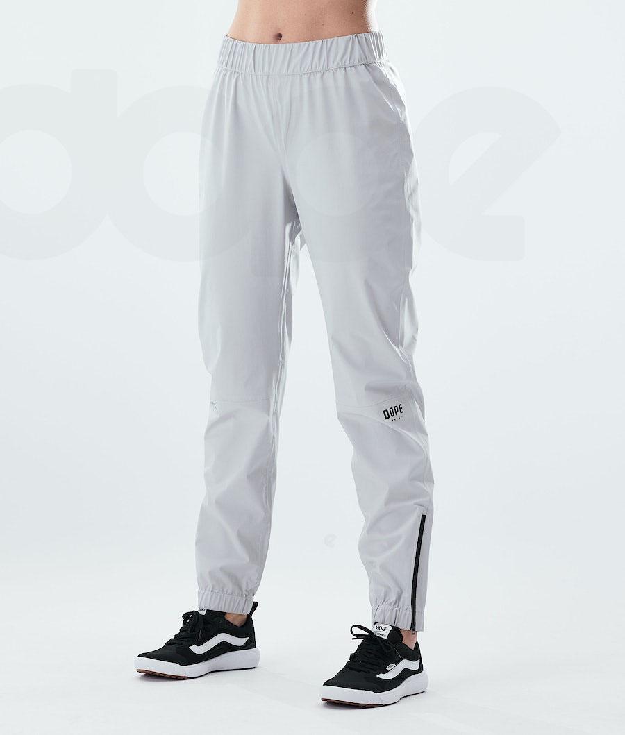 Dope Drizzard W Donna Pantaloni Outdoor Argento | ITQZ3366