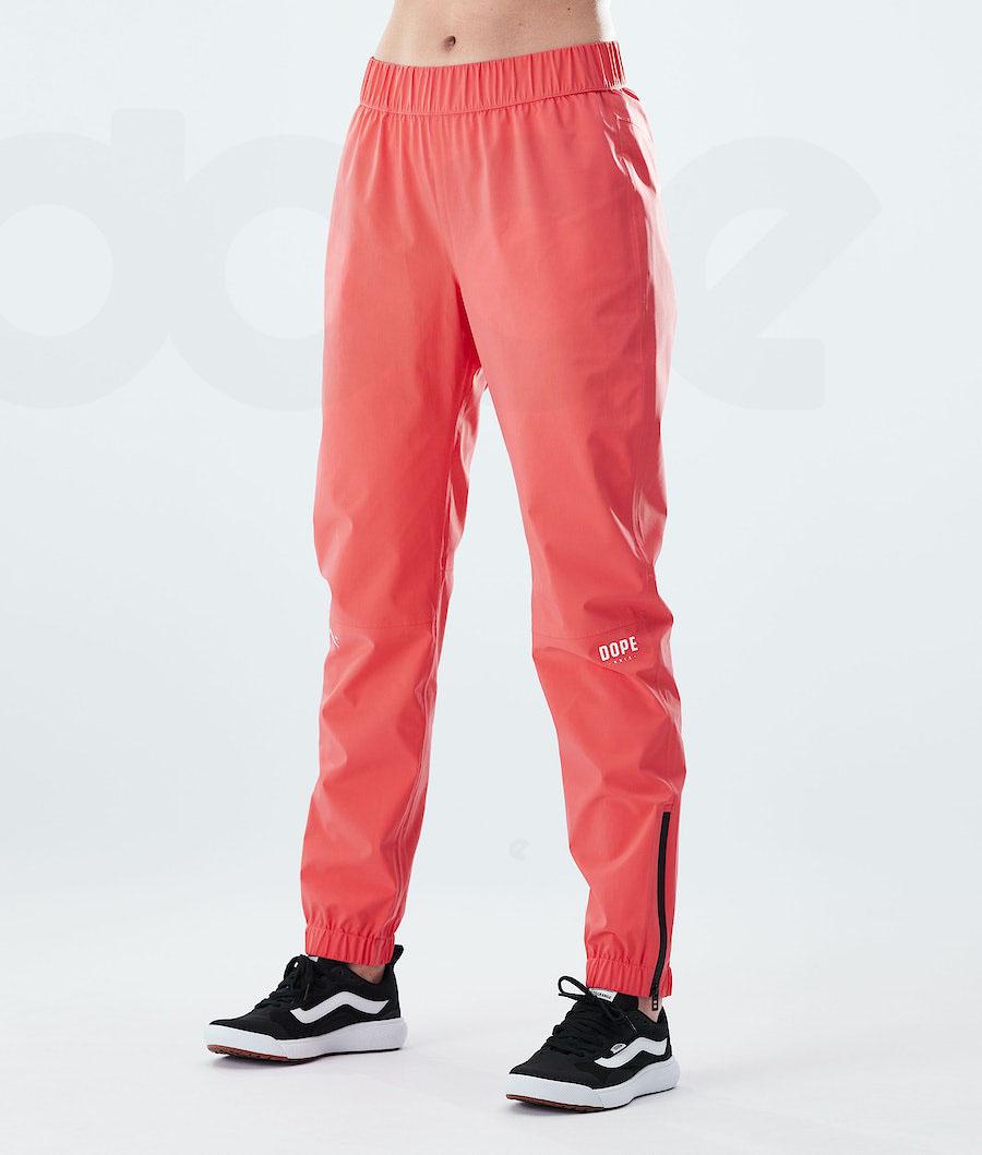 Dope Drizzard W Donna Pantaloni Outdoor Rosse | ITWY3365