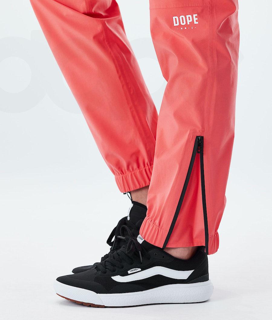 Dope Drizzard W Donna Pantaloni Outdoor Rosse | ITWY3365