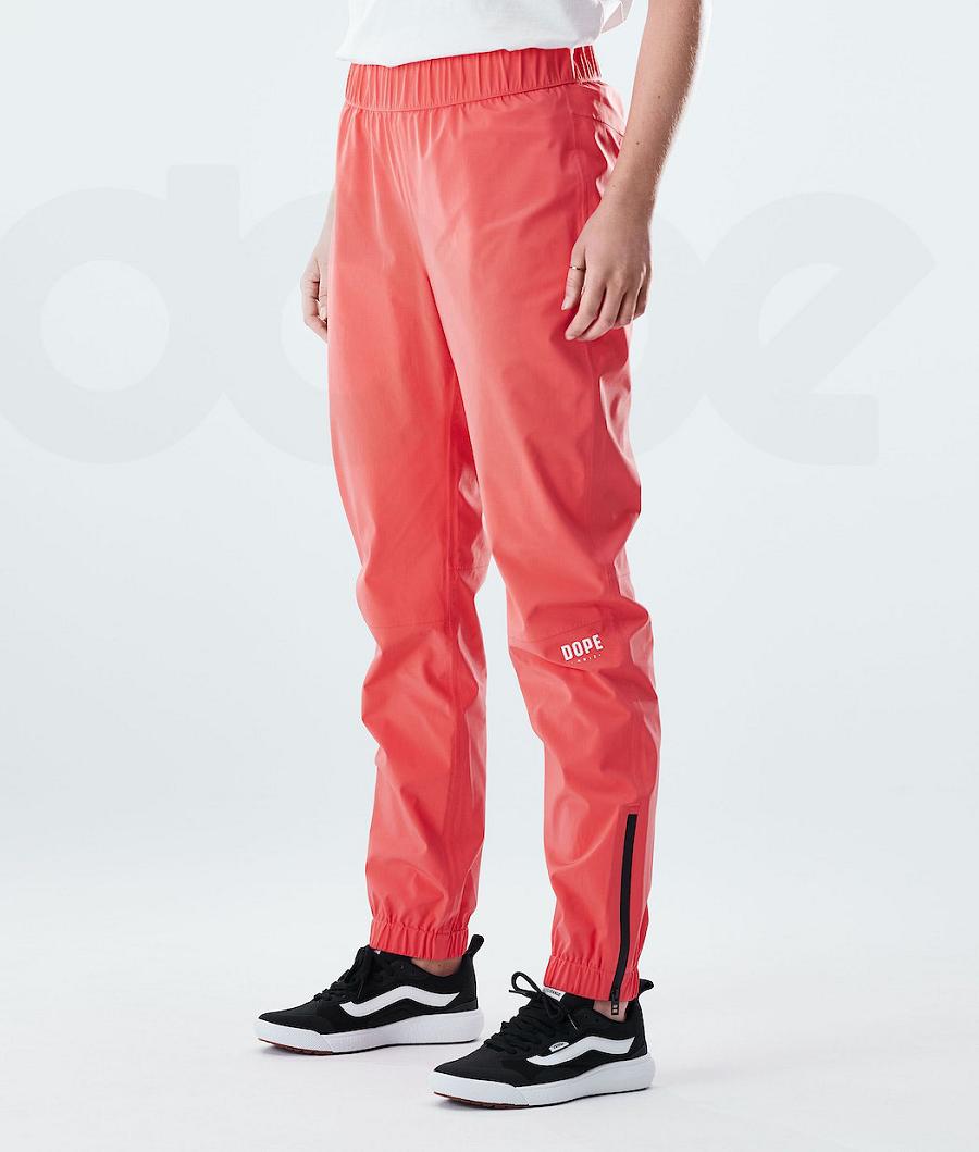 Dope Drizzard W Donna Pantaloni Outdoor Rosse | ITWY3365