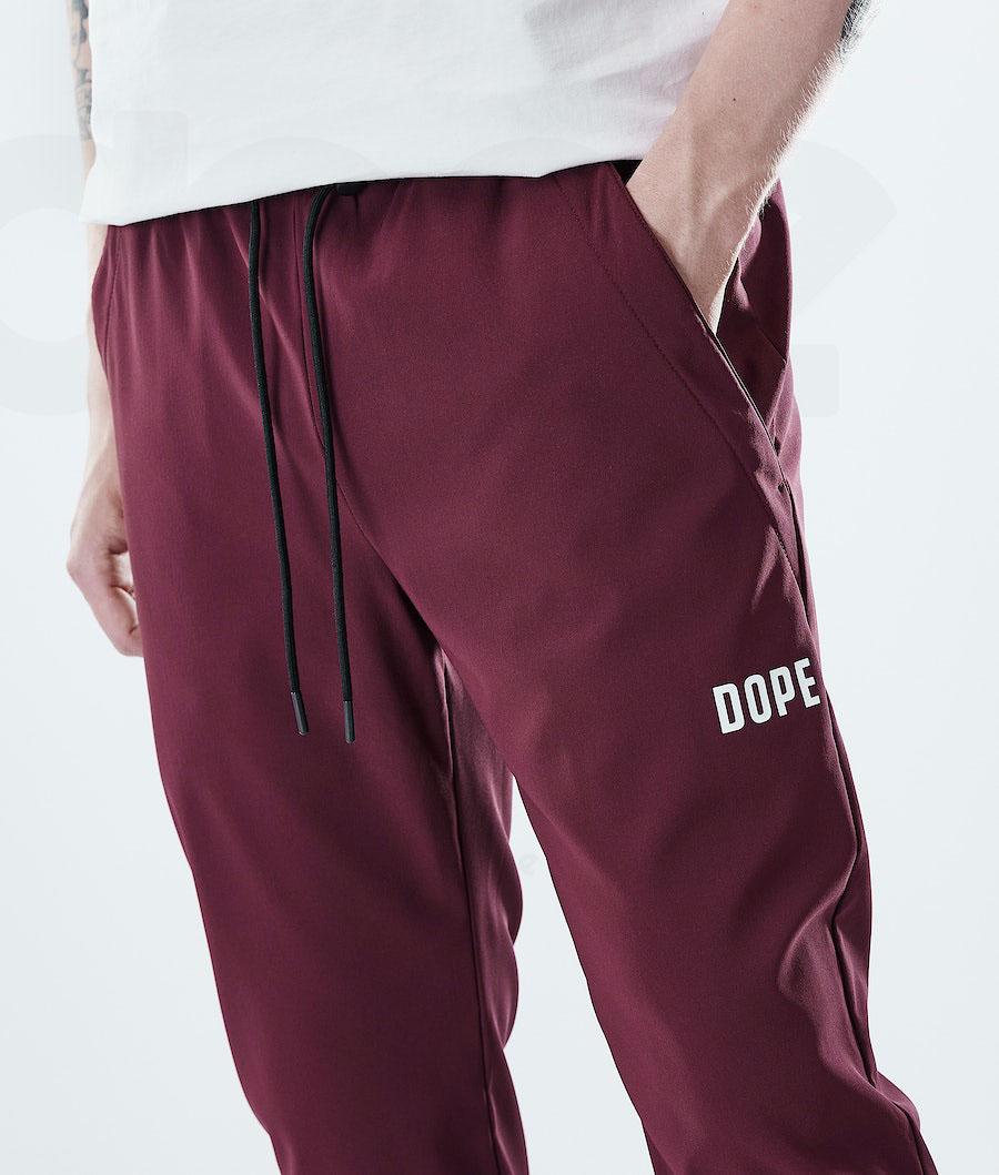 Dope Flight Uomo Pantaloni Outdoor Bordeaux | ITDN2670