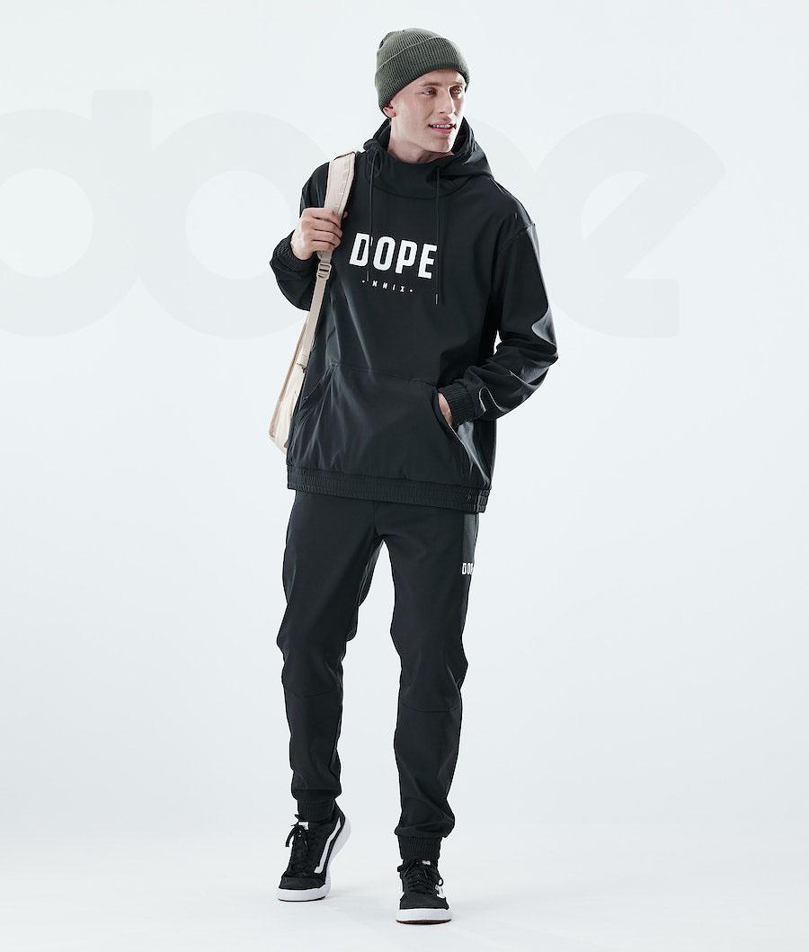 Dope Flight Uomo Pantaloni Outdoor Nere | ITSO2671