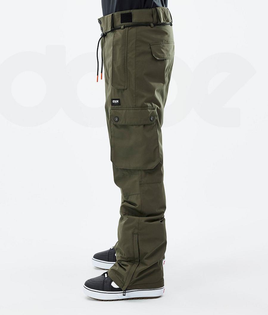 Dope Iconic 2020 Uomo Pantaloni Snowboard Verde Oliva Verdi | ITRW2582