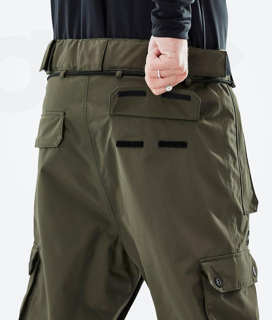 Dope Iconic 2020 Uomo Pantaloni Snowboard Verde Oliva Verdi | ITRW2582