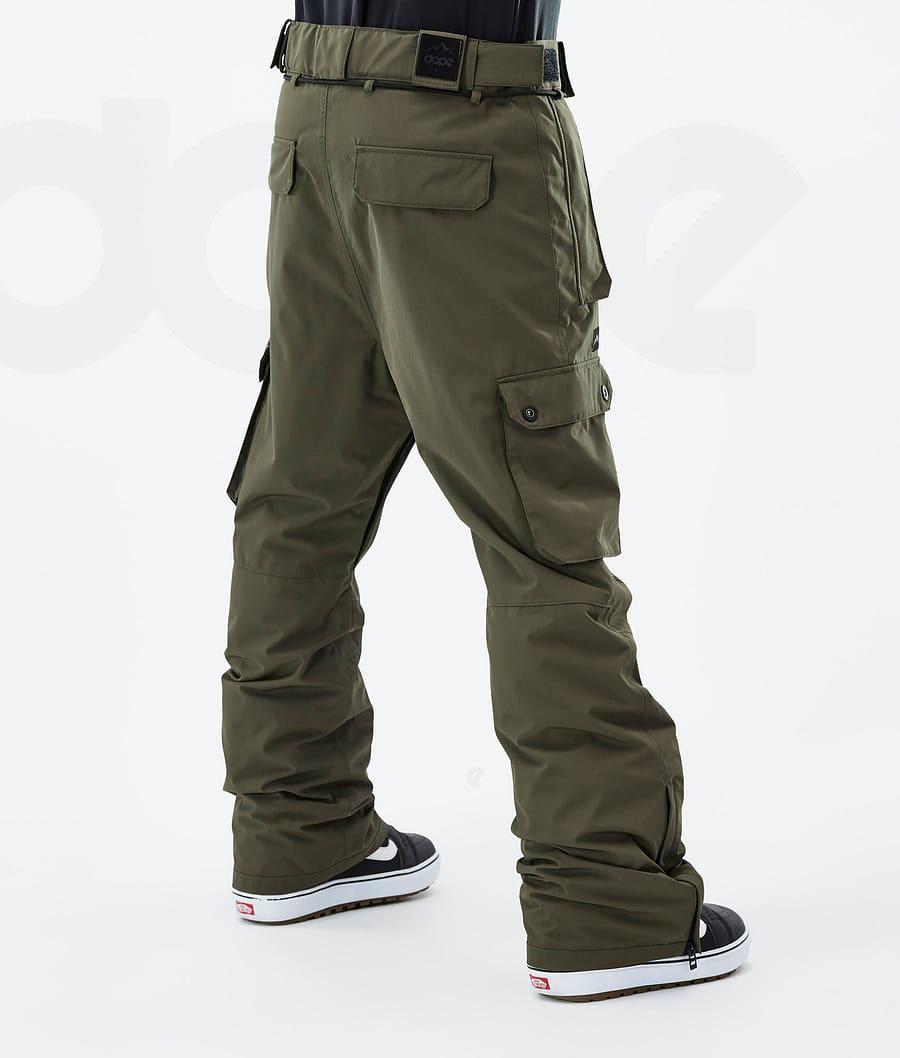 Dope Iconic 2020 Uomo Pantaloni Snowboard Verde Oliva Verdi | ITRW2582