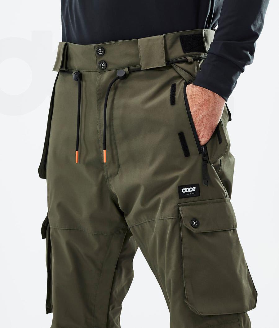 Dope Iconic 2020 Uomo Pantaloni Snowboard Verde Oliva Verdi | ITRW2582