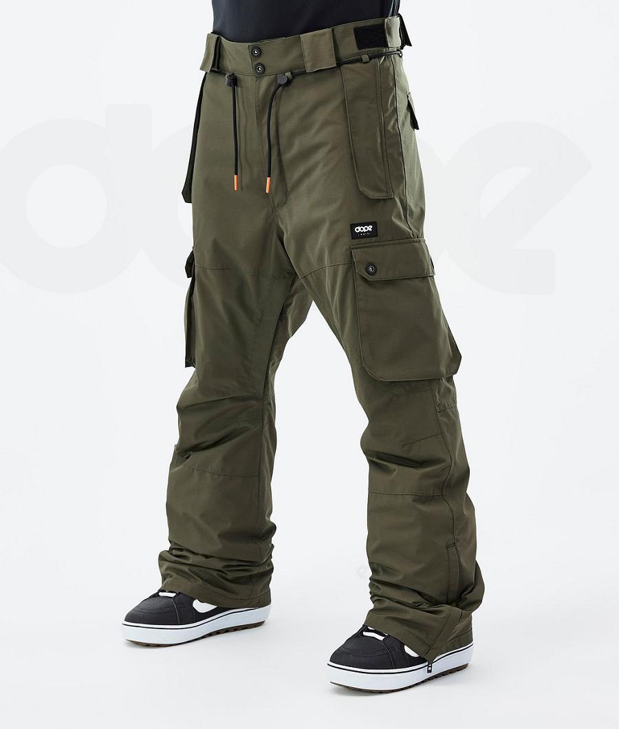 Dope Iconic 2020 Uomo Pantaloni Snowboard Verde Oliva Verdi | ITRW2582